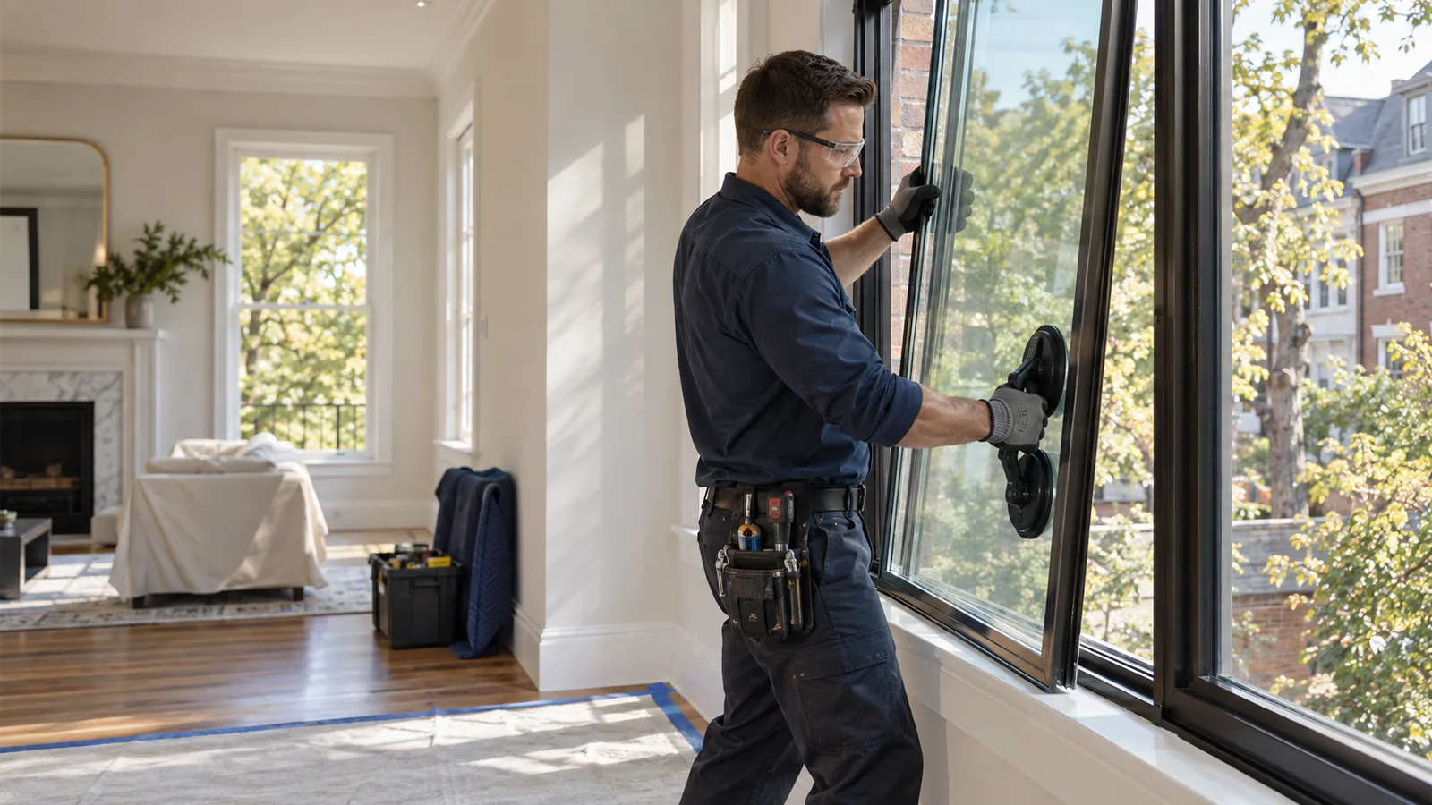 Professional glass replacement springfield va service by Expert Glass Repair in the DMV
