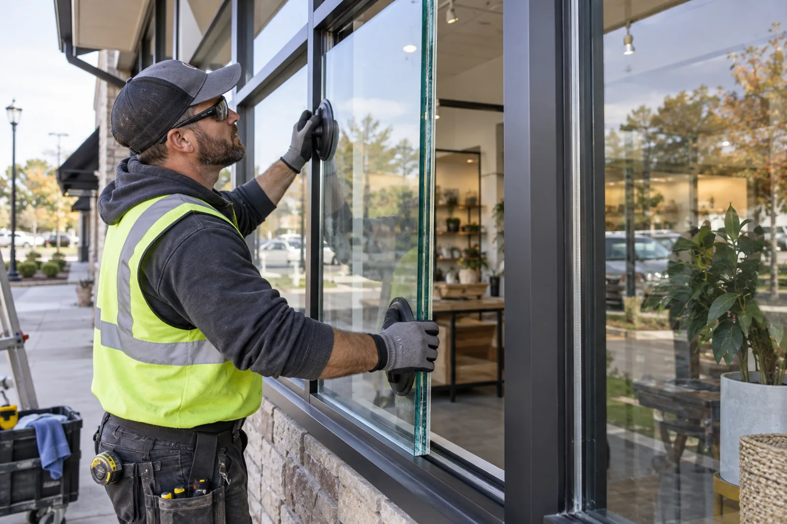 Professional security glass arlington va service by Expert Glass Repair in the DMV